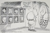 Mirror, mirror on the wall...Who's the fairest- Oh, forget it!